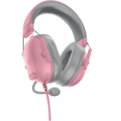 Casti cu microfon Razer BlackShark V2 X PlayStation Edition Quartz, 3.5 mm jack, Pink