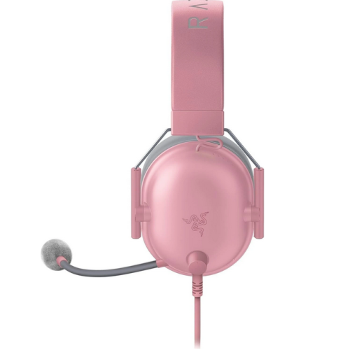 Casti cu microfon Razer BlackShark V2 X PlayStation Edition Quartz, 3.5 mm jack, Pink