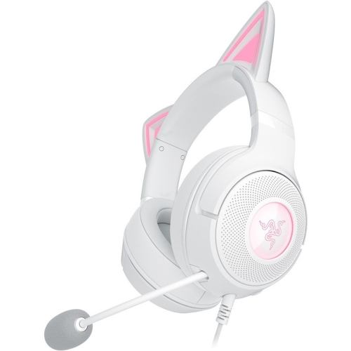 Casti cu microfon Razer Kraken Kitty V2, USB, White