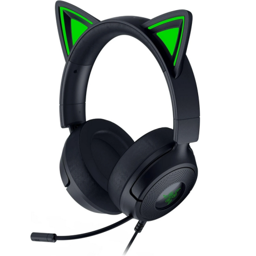 Casti cu microfon Razer Kraken Kitty V3 X, 3.5 mm jack, Black
