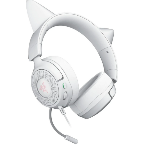 Casti cu microfon Razer Kraken Kitty V3 X, 3.5 mm jack, White