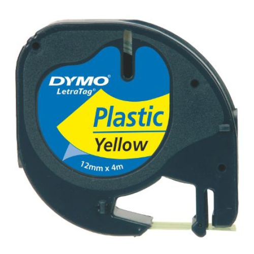 LETRATAG TAPE PLAST YELL UK/FR/