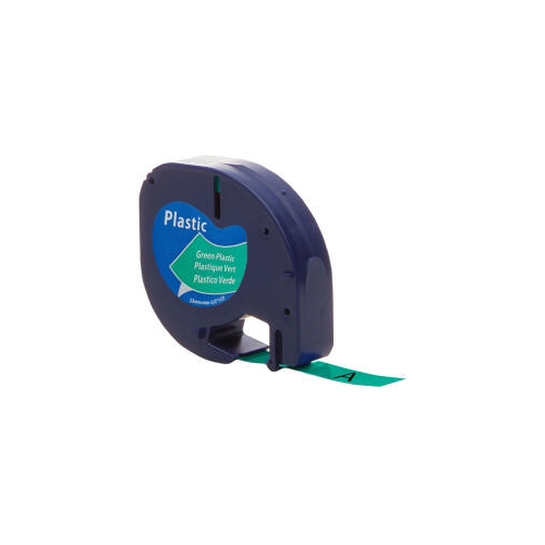 Banda Etichete de plastic Dymo S0721640 12mm/4m BLACK/GREEN