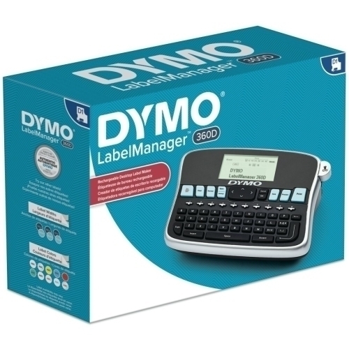 DYMO LABELMANAGER 360D LABE/AZERTY RIBBON D1 6/9/12/19 MM FR