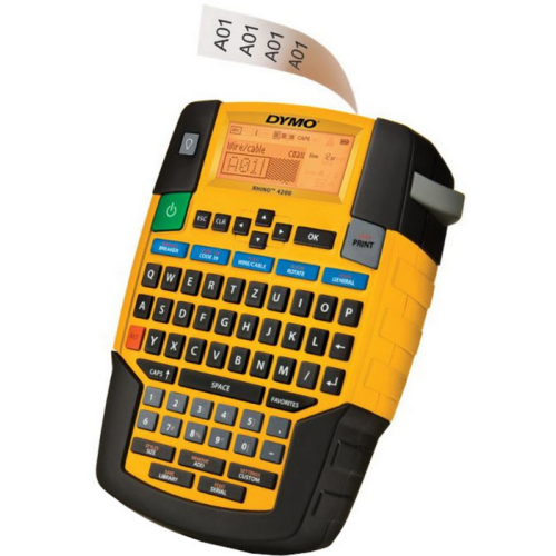 DYMO RHINO 4200 - INDUSTRIAL/LABEL MAKER WITH QWERTY KEYBOARD