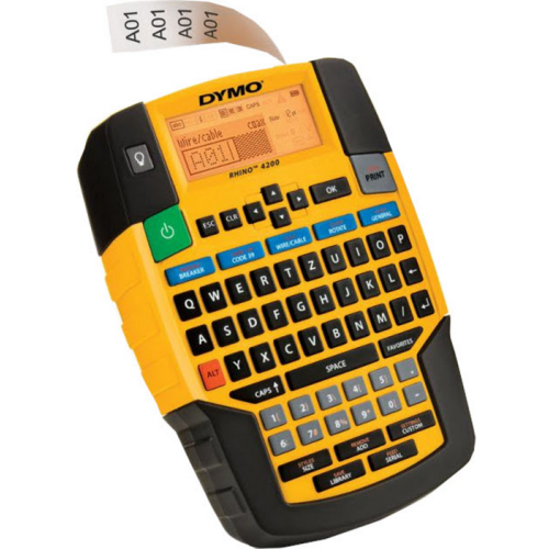 DYMO RHINO 4200 - INDUSTRIAL/LABEL MAKER WITH QWERTY KEYBOARD