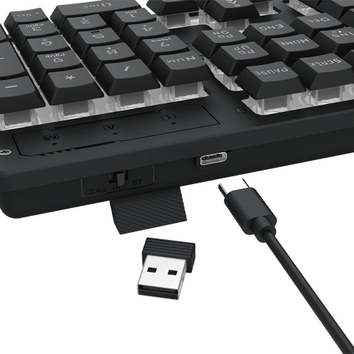 Kit tastatura si mouse wireless Redragon S107 Gaming Essentials KS iluminare RGB
