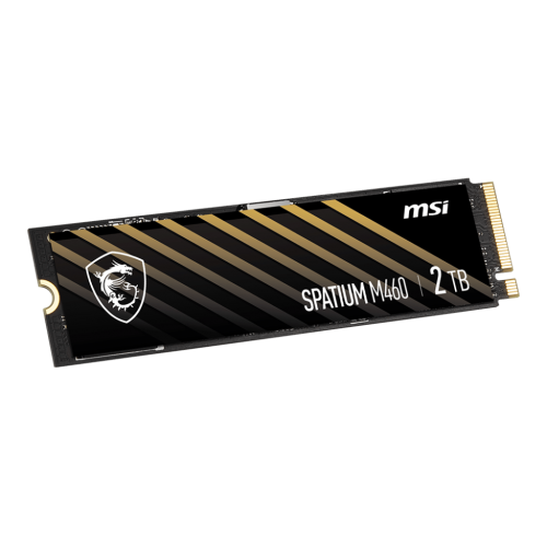 SSD MSI SPATIUM M460 PCIe 4.0 NVMe M.2 1TB, PCI Express 4.0 x4, M.2 2280