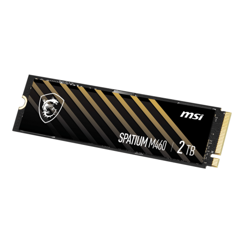 SSD MSI SPATIUM M460 PCIe 4.0 NVMe M.2 1TB, PCI Express 4.0 x4, M.2 2280