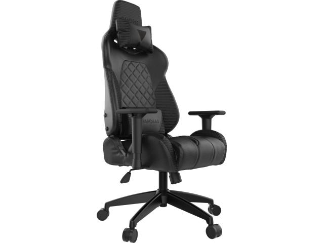 Scaun gaming Gamdias Achilles E1 L, RGB, Black
