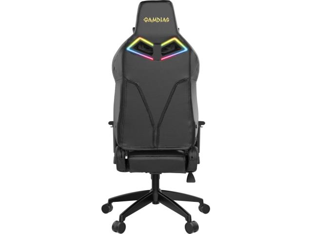 Scaun gaming Gamdias Achilles E1 L, RGB, Black