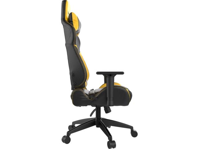 Scaun gaming Gamdias Achilles E1 L, RGB, Black-Yellow