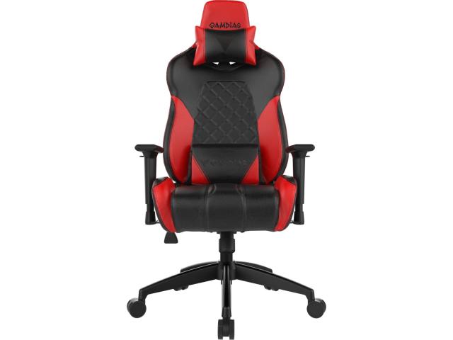 Scaun gaming Gamdias Achilles E1 L, RGB, Black-Red