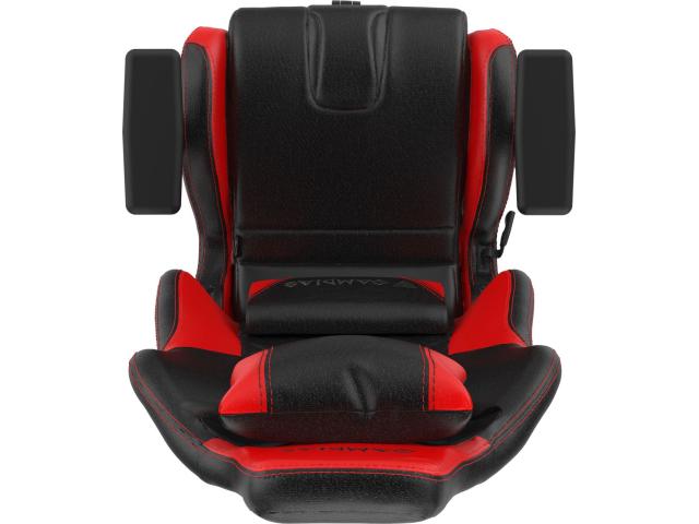 Scaun gaming Gamdias Achilles E1 L, RGB, Black-Red