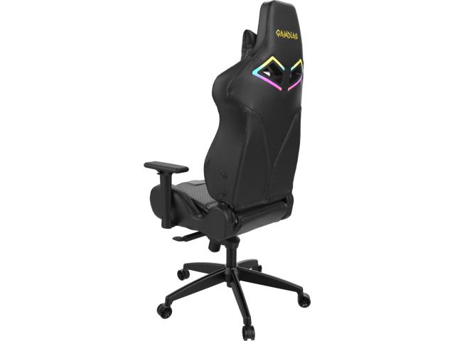 Scaun gaming Gamdias Achilles M1A L, RGB, Black