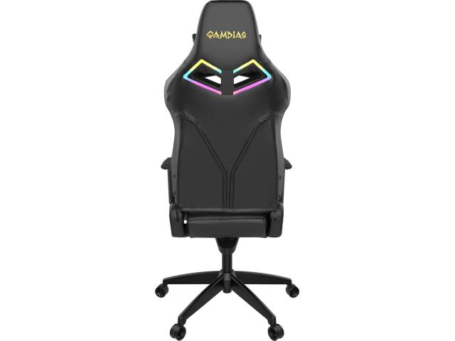 Scaun gaming Gamdias Achilles M1A L, RGB, Black