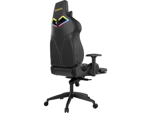 Scaun gaming Gamdias Achilles P1 L, RGB, Black