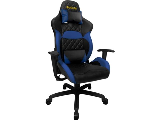 Scaun gaming Gamdias Zelus E1 L, Black-Blue