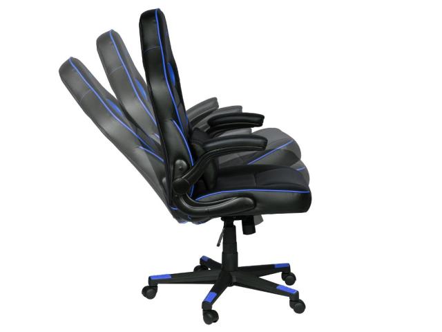 Scaun gaming Inaza Interceptor, Black-Blue