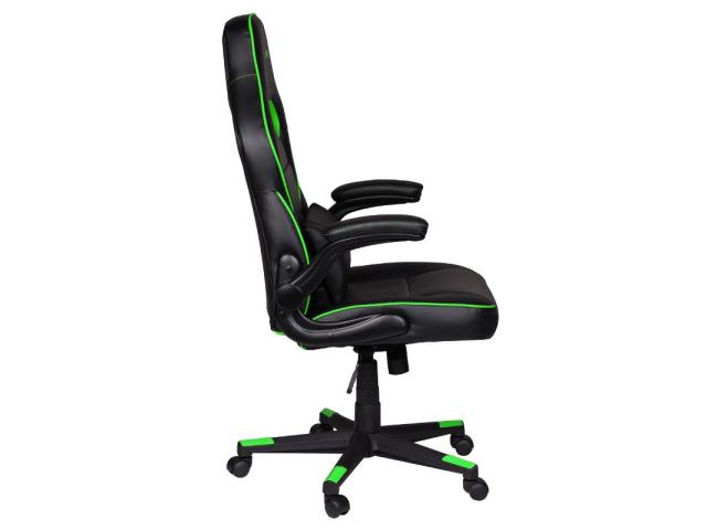 Scaun gaming Inaza Interceptor, Black-Green
