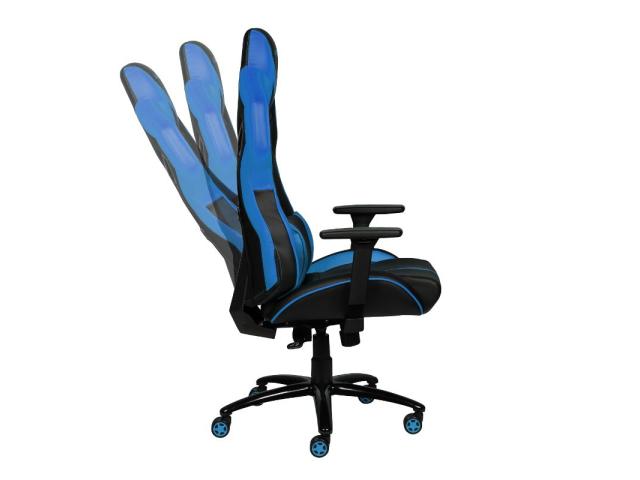 Scaun gaming Inaza Predator, Black-Blue