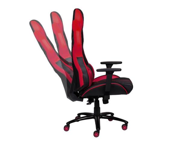 Scaun gaming Inaza Predator, Black-Red