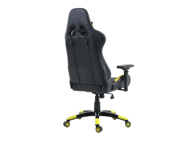 Scaun gaming Inaza Vespa, Black-Yellow