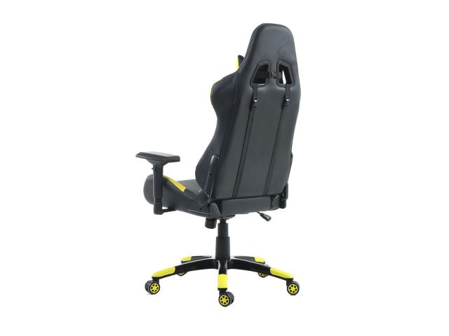 Scaun gaming Inaza Vespa, Black-Yellow