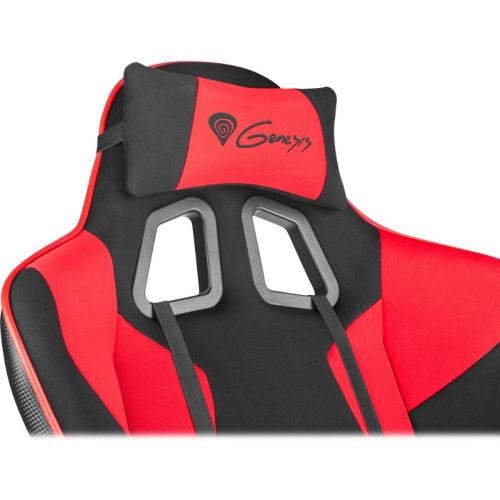 Scaun gaming Natec Genesis Nitro 770, Black-Red