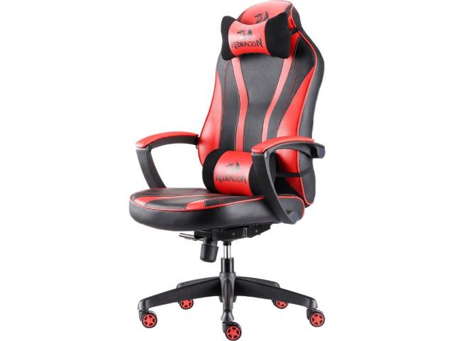 Scaun Gaming Redragon Metis, Black-Red