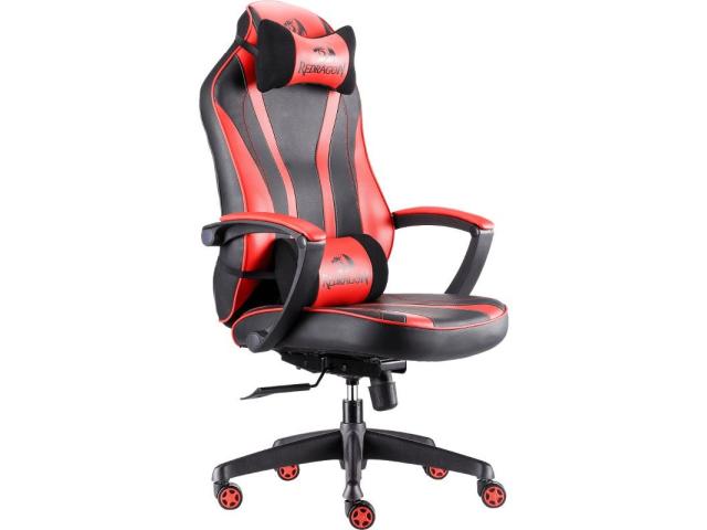 Scaun Gaming Redragon Metis, Black-Red