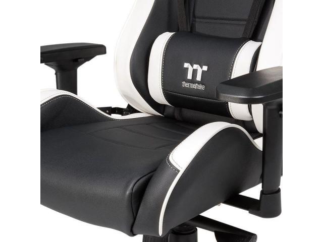 Scaun gaming Thermaltake Tt eSPORTS X Fit, Black-White