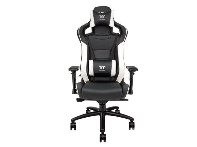 Scaun gaming Thermaltake Tt eSPORTS X Fit, Black-White