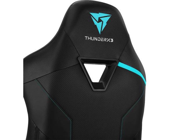 Scaun gaming Aerocool Thunder X3 TC3 Jet, Black
