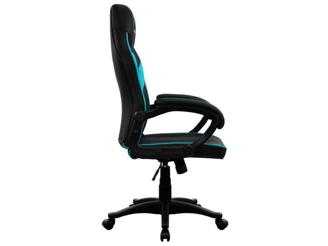 Scaun Gaming Aerocool ThunderX3 EC1, Black-Greenish-Blue