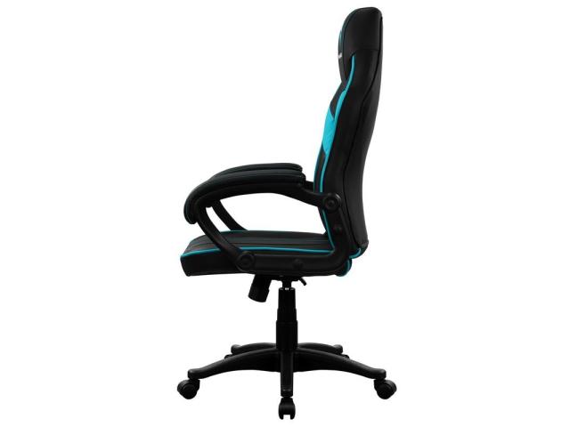 Scaun Gaming Aerocool ThunderX3 EC1, Black-Greenish-Blue