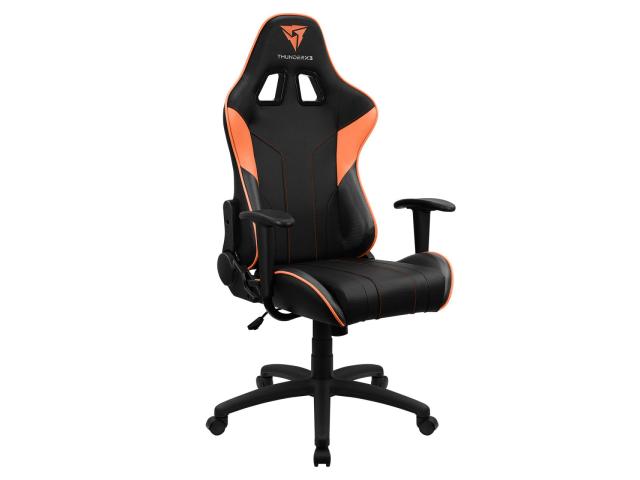Scaun gaming ThunderX3 EC3, Orange-Black