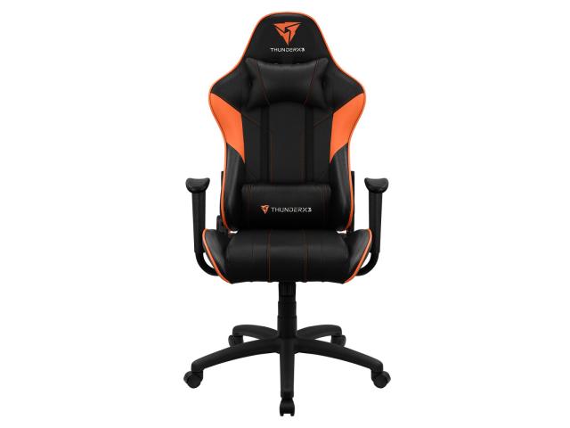 Scaun gaming ThunderX3 EC3, Orange-Black