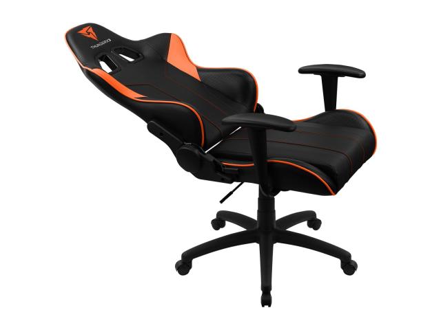 Scaun gaming ThunderX3 EC3, Orange-Black