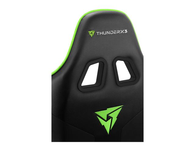Scaun gaming Aerocool ThunderX3 EC3, Black-Green
