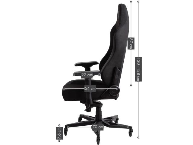 Scaun gaming AQIRYS Atlas, Black