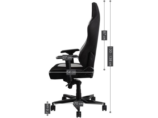 Scaun gaming AQIRYS Atlas Colo Squad, Black-White