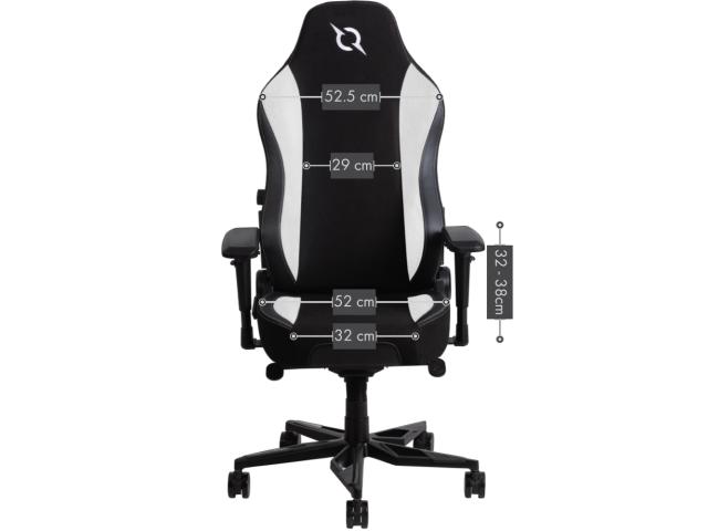 Scaun gaming AQIRYS Atlas Colo Squad, Black-White