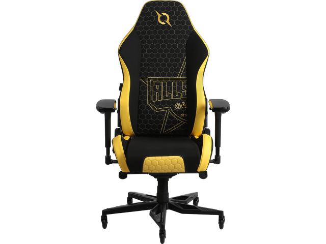 Scaun gaming AQIRYS Ymir, Black-Yellow