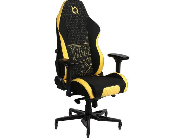 Scaun gaming AQIRYS Ymir, Black-Yellow