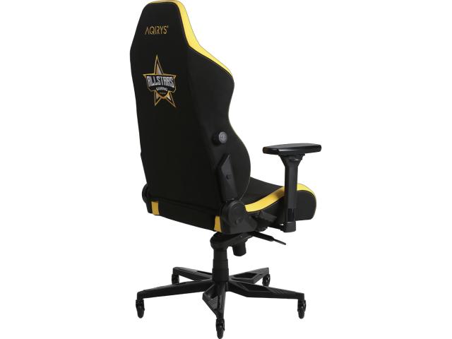 Scaun gaming AQIRYS Ymir, Black-Yellow