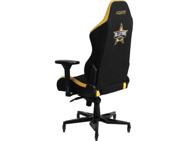Scaun gaming AQIRYS Ymir, Black-Yellow