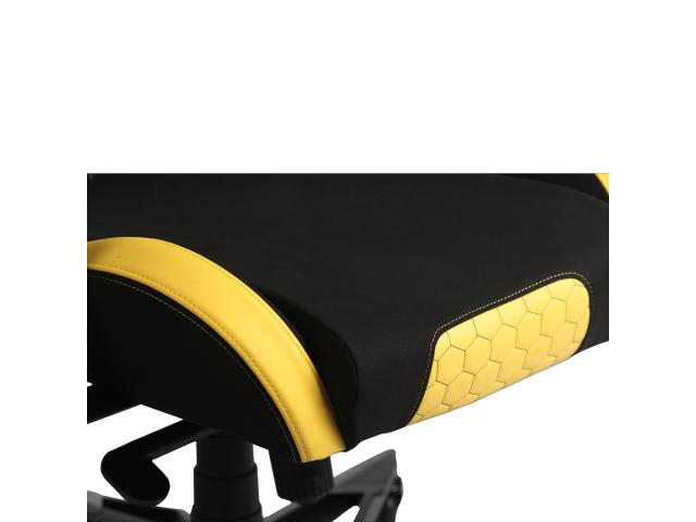 Scaun gaming AQIRYS Ymir, Black-Yellow