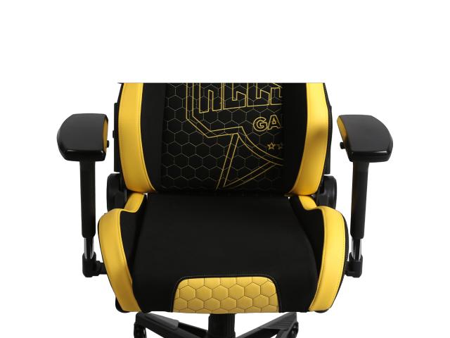Scaun gaming AQIRYS Ymir, Black-Yellow