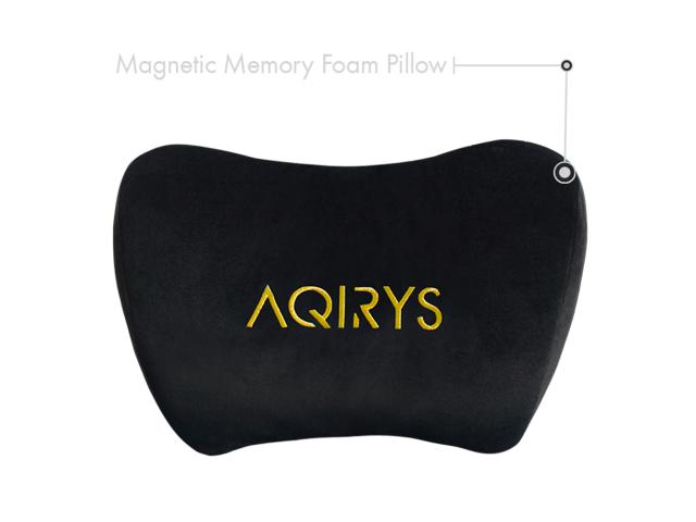 Scaun gaming AQIRYS Ymir, Black-Yellow